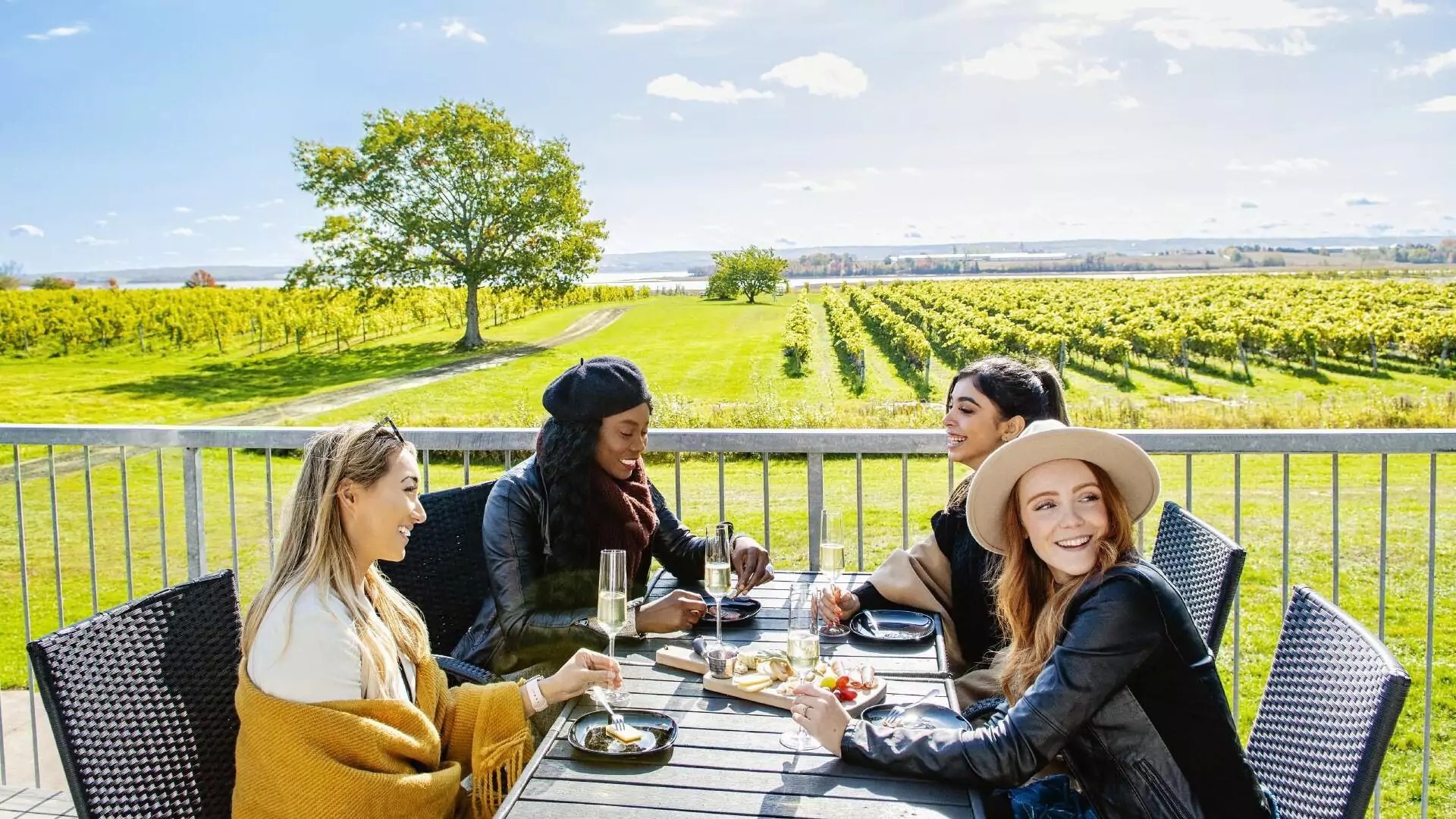 Wine tasting event in Nova Scotia